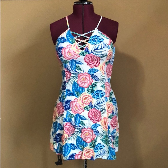 Divided Dresses & Skirts - H&M Floral Mini Dress